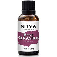 Rose Geranium Essential Oil - Relax & Renew Skin's Beautiful Balance | 100% Pure Therapeutic Grade| 30 ml / 1 Fl.oz.