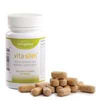 SlimGenics Vita-Slim ™ | Daily Multi-Vitamin for Men and Women, Easily Digested and Absorbed, Stabilizes Energy Levels and Provides Daily Allowances for Vital Nutrients - 30 Count