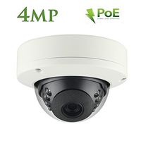 Alptop IP PoE Security Dome Camera 4 Megapixels HD Network Camera IR Night Vision Motion Detection Vandalproof Support