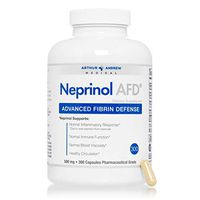 Arthur Andrew Medical - Neprinol AFD, Advanced Fibrin Defense, Natural Inflammatory Response, Immune Function, and Healthy Circulation, Vegan, Non-GMO, 300 Capsules