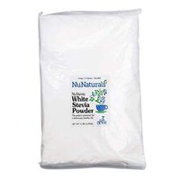 NuNaturals White Stevia Powder, All Purpose Natural Sweetener, Sugar Free 5 LBs