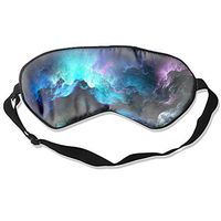 Sleep Mask Abstract 3D Graphics Psychedelic Nebula Space Eye Cover, Soft & Comfortable Blindfold for Total Blackout & Light Blocking, Best Gift for Women & Men, Ultimate Sleep for Travel & Night Sleep