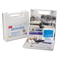 First Aid Kit for 50 People, 196-Pieces, OSHA/ANSI Compliant, Plastic Case, Sold as 1 Kit