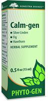 Genestra Brands - Calm-gen - Silver Linden, Fig, and Hawthorn Herbal Supplement - 0.5 fl. oz.