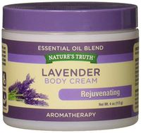 Nature's Truth Lavender Body Cream, 4 Ounce