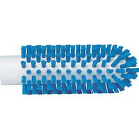 Vikan 5380-50-3 Stiff Tube Brush, Polyester, 2" x 5-3/4" OAL, Blue