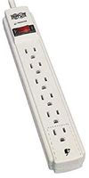 6-Outlets, 8-Ft Cord, 990 Joule Strip, Flat Plug - Protect It! Surge Suppressor