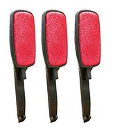 Lint Remover for Clothes -Lint Brushes- Removes Lint, Pet Hair, Fuzz, Dust and Dandruff from Clothes and Furniture | Reusable Travel Lint Brush with Swivel Head and Comfort-Grip Handle | 3 Pack 
