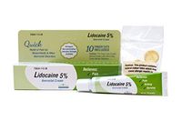 Lidocaine 5% Anorectal Cream | for Hemorrhoid Relief from Pain, Itching, Burning | 10 Finger Cots Included with 30 Gram Tube Lidocaine 5% Cream…