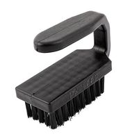 Plastic Anti-Static Cleaning Stiff Bristles Scrub Brush Cleaner Black