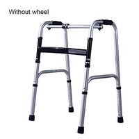 Folding Walker, One-Button Folding Multi-Function Walking Aid, Height Adjustable, Suitable for Disabled and Elderly,NO1