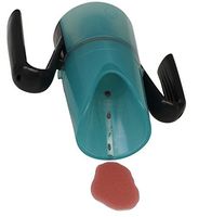 RiJe Dysphagia Cup Controlled Sips of Thin and Nectar-Thick Liquids for Difficulty Swallowing, Aqua, Made in Canada