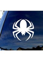 Cold-Year-of-the-Spider Band Logo - Vinyl 4" wide (Color: WHITE) decal laptop tablet skateboard car windows stickers