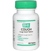 MediNatura, BHI, Cough, 100 Tablets - 2pc