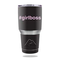 MightySkins Skin Compatible with Ozark Trail 30 oz Tumbler - Girl Boss | Protective, Durable, and Unique Vinyl Decal wrap Cover | Easy to Apply, Remove, and Change Styles | Made in The USA
