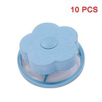 COPYLOVE Reusable Washing Machine Floating Lint Mesh Bag Portable Washer Lint Catcher, Hair Filter Net Pouch (10pcs)