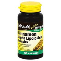Mason Vitamins, Cinnamon Alpha Lipoic Acid Complex, 60 Capsules by Mason Natural