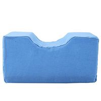 TOPINCN Foot Traction Sponge Leg Ankle Knee Support Pillow Hand and Foot Pad, Flat Side and Side, Wrist Pad, Elderly Care Elevation Pillow Tool Blue Brown (Blue)