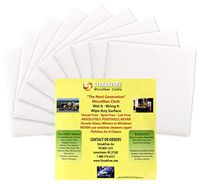 StreakFree "The Next Generation" Microfiber Cloths - 16" x 16" Cloths Leave Surfaces Streak-Free, Spot-Free, Lint-Free and Polished (Pack of 9)