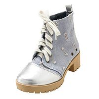 Women's Boots Cowboy Lace-Up Vintage Military Shoes Women Booties Ankle Boot Fashion Mixed Colors Ladies Footwear