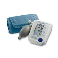 Digital Blood Pressure Manual Inflation Large Adult Cuff: Without