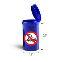 No Skating First Aid Case Pill Container ID 7062B