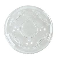 Dart 400PCL Clear Plastic Cup Lid (20 Packs of 125)