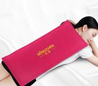 Effortsmy Intelligent Hand Control Electric Heating Natural Sea Salt Heat Pack - Electric Moxibustion Bag Physiotherapy Warm Palace Bag - Waists and Leg Health Massage -105W,9 Temperatures,red