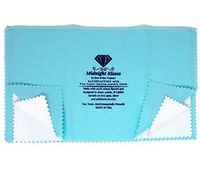 Non-Toxic, 100% Cotton, Designed to Clean, Polish & inhibit Tarnish on fine Gold, Silver & Platinum Jewelry-Two-Layer-System Cleaning & Polishing Cloth- Extra Large 12" X 15" (1 Pack)