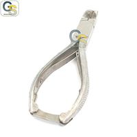 G.S Nail Clippers Cutter Trimmer Nipper with Safety Lock, Stainless Steel, Silver Best Quality