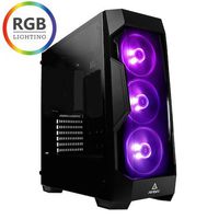 Centaurus Helios Gaming Computer - Intel i5 9400F Six Core 3.9GHz, 16GB DDR4 RAM, Nvidia GTX 1060 6GB, 240GB SSD + 1TB HDD, Windows 10 64bit, WiFi. Fast Gaming PC, VR Ready!