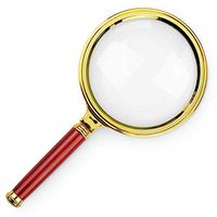 Sunny Reading Magnifier - 10x Optical Old Man Handheld Magnifier, Research Insect Jewelry Identification Magnifier HD