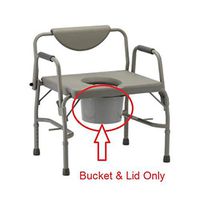 Bucket & Lid for Nova Commode Models - 8800/8582/8583