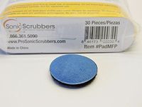 Sonic Scrubbers REPLACEMENT Pads, 30 Pieces, PadMFP, MicroFiber Polishing Pad