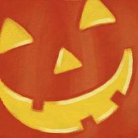 Happy Candy Eating Beverage Napkin