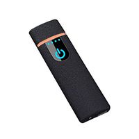 miniflower USB Lighter Rechargeable - Electronic Lighter Windproof Touch Induction Heating Wire Beads Elegant Electrical Cigarettes Lighter