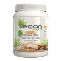 Vegansmart Plant Based Vegan Protein Powder by Naturade, All-In-One Nutritional Shake - Chai (15 Servings)