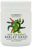 Synergy Natural Organic Barley Grass Powder, 200g