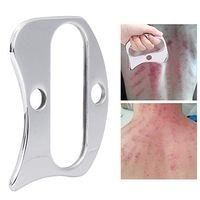 Gua Sha Board, Stainless Steel Body Scrapper Plate for Release Pain Reduce Massage Guasha Tools