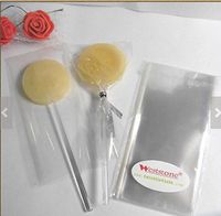 Weststone - 100pcs 2" x 4" - 1.5mil Crystal Clear Cello Bags Treat Bags Flat Top Open for Cake Pop, Lollipop Candy or Small Homemade Arts