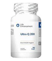 Life Enhancement Ultra Q 200 | Supports Mitochondria and Heart, Brain, Eye, and Muscle Health | 200 mg CoQ10 (Coenzyme Q10) | 90 Servings