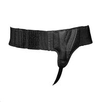 Mens Truss Left Side Inguinal/Groin Hernia Belt with Compression Pads | Adjustable Straps - Medium