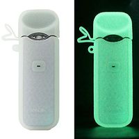 Lononvie 1pcs Protective Case for smok nord Kit,Silicone Case Sleeve Cover Shield Wrap(Glow in Dark)