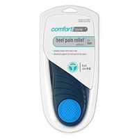 Comfort Zone Heel Pain Relief Inserts Men's, 8-12