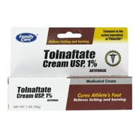 Tolnaftate Cream USP, 1% Antifungal "Compare to the active ingredient of Tinactin®. For Feet (pack Of 48) 1 oz Each