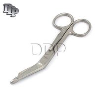 DDP Lister Bandage Scissors with POACK Clip (5.5")