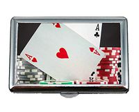 Cigarette Box Case for Hold 14,Poker Card Credit Card ID Case/Holder/Cards Case