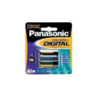 Panasonic CR123A Photo Lithium Battery Pack - 3V DC - CR-123APA/2B
