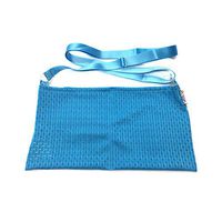 Mastectomy Drain Drainage Pouch with Shower Bag Drain Surgery Recovery Drainage Pouch Yesito Pink honeycomb lattice (Biue)