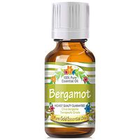 Pure Gold Bergamot Essential Oil, 100% Natural & Undiluted, 30ml